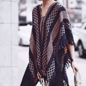 FREE PEOPLE PONCHO